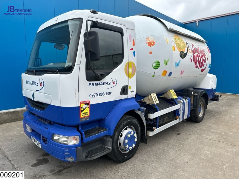 Renault Midlum 220 17108 Liter, LPG GPL, Gastank, Steel suspension - Tanker truck: picture 1 Renault Midlum 220 17108 Liter, LPG GPL, Gastank, Steel suspension - Tanker truck: picture 1