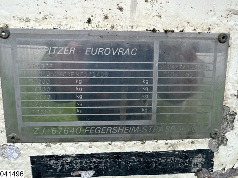 SPITZER Silo 60300 Liter SILO / FUEL - Tanker semi-trailer: picture 4 SPITZER Silo 60300 Liter SILO / FUEL - Tanker semi-trailer: picture 4