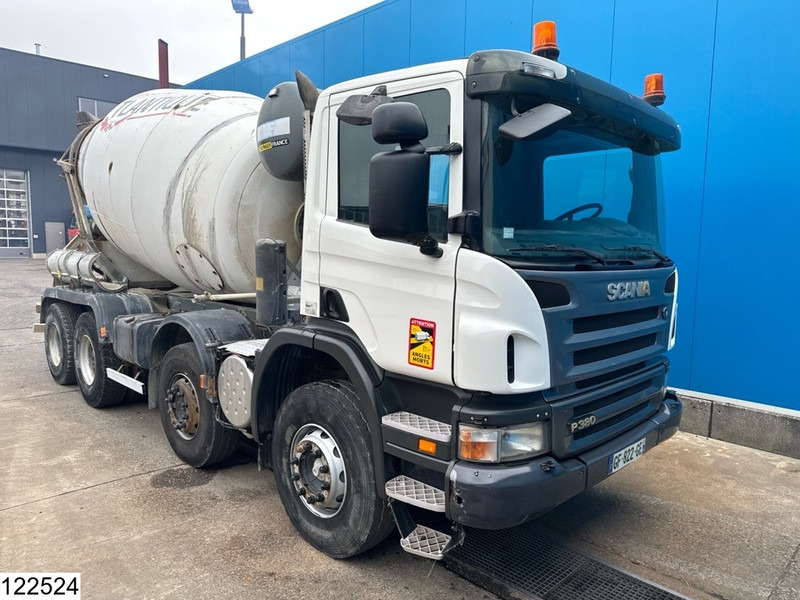 Scania P 380 8x4, EURO 4, CIFA, 9m3, Manual transmission - Concrete mixer truck: picture 3 Scania P 380 8x4, EURO 4, CIFA, 9m3, Manual transmission - Concrete mixer truck: picture 3