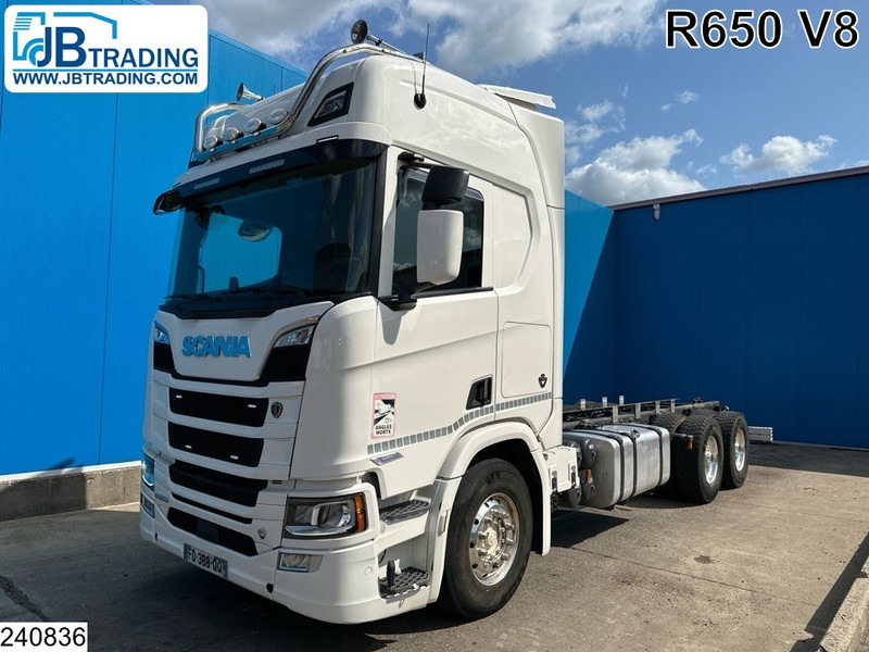Scania R 650 6X4, EURO 6, Retarder, PTO - Cab chassis truck: picture 1 Scania R 650 6X4, EURO 6, Retarder, PTO - Cab chassis truck: picture 1