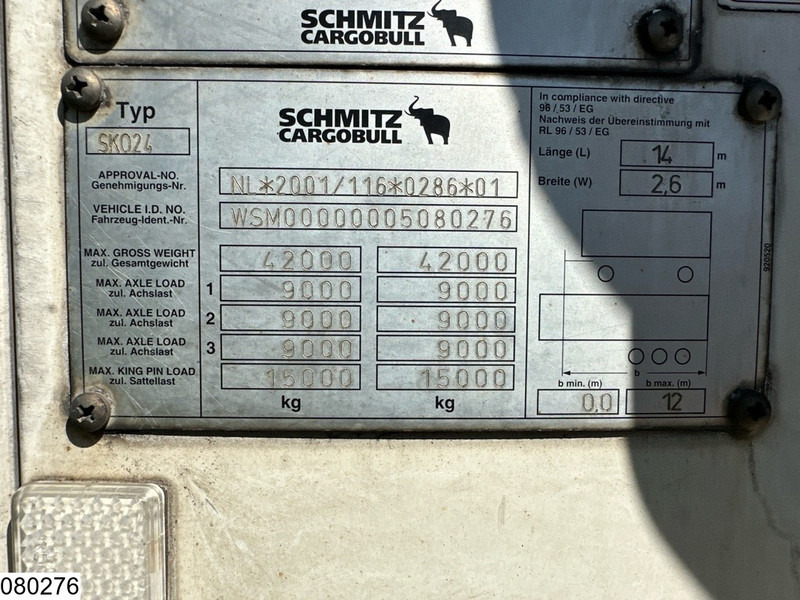 Schmitz Cargobull Koel vries Carrier Vector 1550, Dhollandia - Refrigerated semi-trailer: picture 4 Schmitz Cargobull Koel vries Carrier Vector 1550, Dhollandia - Refrigerated semi-trailer: picture 4