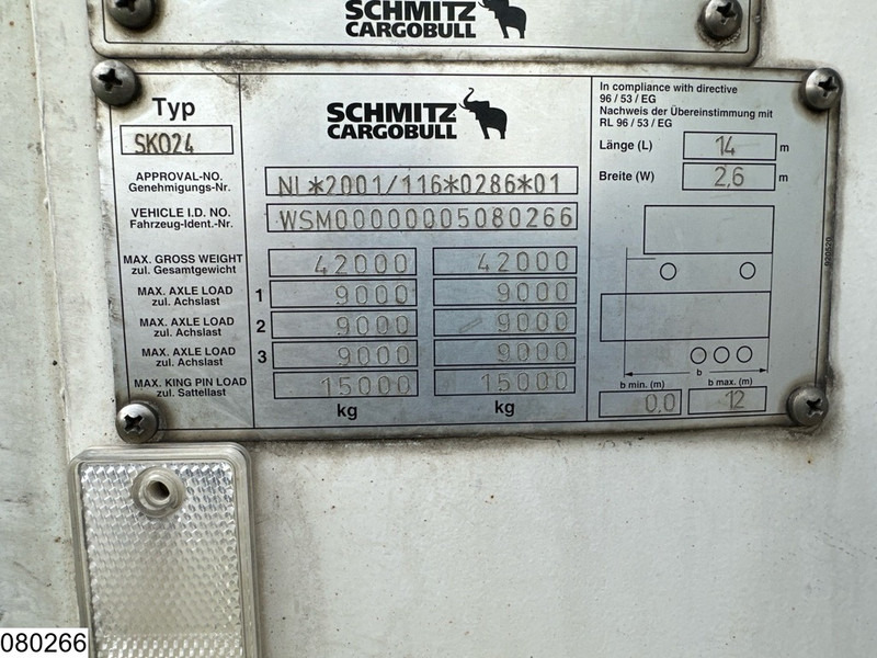 Schmitz Cargobull Koel vries Carrier Vector 1550, Dhollandia - Refrigerated semi-trailer: picture 4 Schmitz Cargobull Koel vries Carrier Vector 1550, Dhollandia - Refrigerated semi-trailer: picture 4
