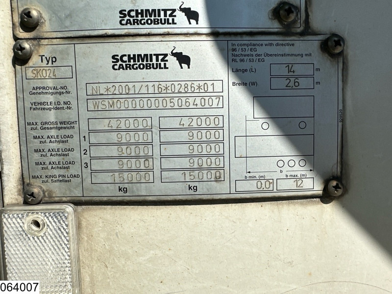 Schmitz Cargobull Koel vries Carrier Vector 1850, Zepro - Refrigerated semi-trailer: picture 4 Schmitz Cargobull Koel vries Carrier Vector 1850, Zepro - Refrigerated semi-trailer: picture 4