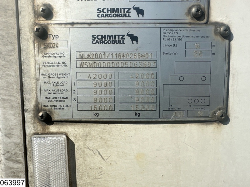 Schmitz Cargobull Koel vries Carrier Vector, Dhollandia - Refrigerated semi-trailer: picture 4 Schmitz Cargobull Koel vries Carrier Vector, Dhollandia - Refrigerated semi-trailer: picture 4