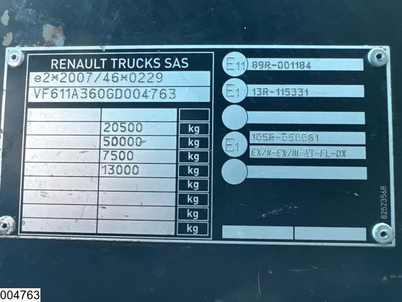 Tractor unit Renault T 440 EURO 6, ADR, PTO: picture 8