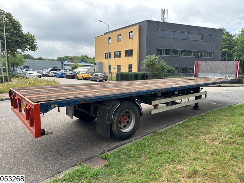 Dropside/ Flatbed semi-trailer Van Hool open laadbak City: picture 8