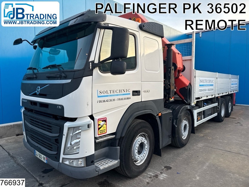 Volvo FM 460 8x2 EURO 6, Palfinger, Remote - Dropside/ Flatbed truck, Crane truck: picture 1 Volvo FM 460 8x2 EURO 6, Palfinger, Remote - Dropside/ Flatbed truck, Crane truck: picture 1