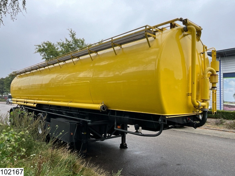 WELGRO Bulk 60 m3, 10 compartments, 3x steering - Tanker semi-trailer: picture 4 WELGRO Bulk 60 m3, 10 compartments, 3x steering - Tanker semi-trailer: picture 4