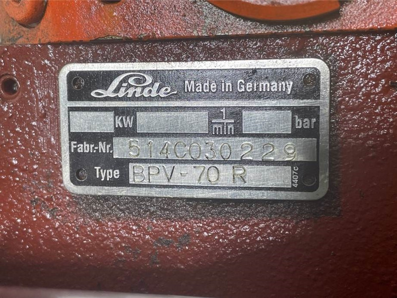 Linde BPV70R - Drive pump/Fahrpumpe/Rijpomp - Hydraulics for Construction machinery: picture 5 Linde BPV70R - Drive pump/Fahrpumpe/Rijpomp - Hydraulics for Construction machinery: picture 5