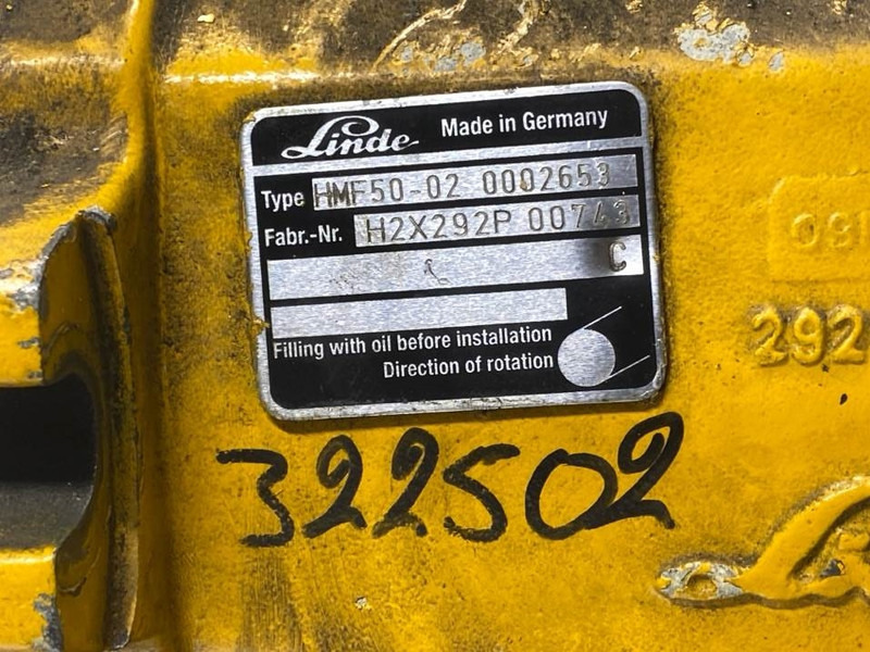 Linde HMF50-02-Drive motor/Fahrmotor/Rijmotor - Hydraulics for Construction machinery: picture 5 Linde HMF50-02-Drive motor/Fahrmotor/Rijmotor - Hydraulics for Construction machinery: picture 5