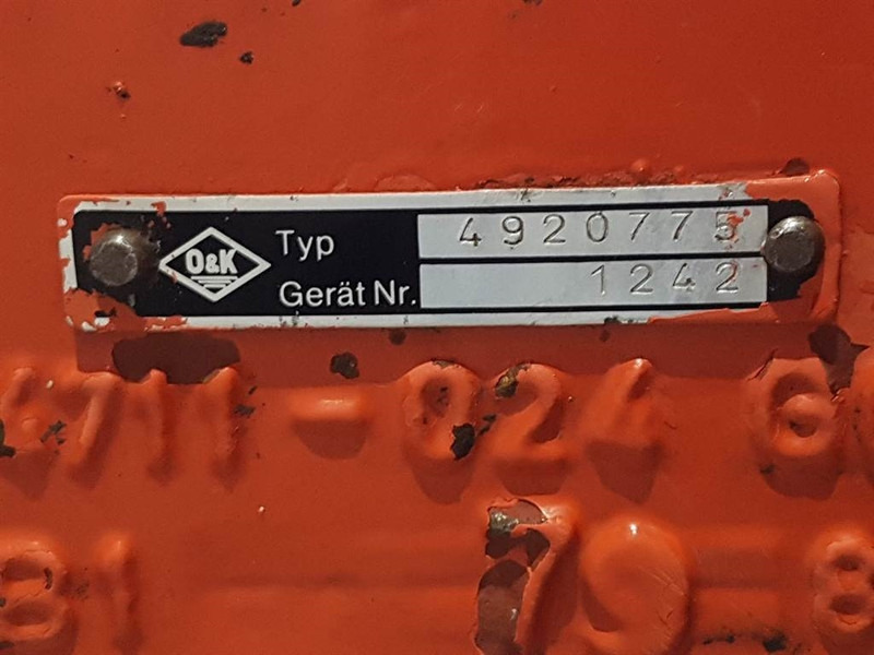 O & K L15B - 4920775 - Axle/Achse/As - Axle and parts for Construction machinery: picture 5 O & K L15B - 4920775 - Axle/Achse/As - Axle and parts for Construction machinery: picture 5