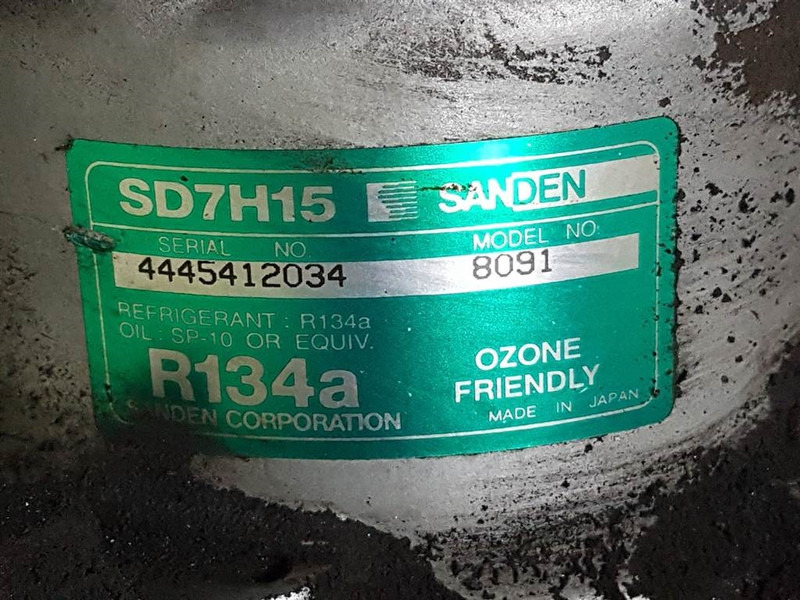 SANDEN SD7H15-8091-Compressor/Kompressor/Aircopomp - AC compressor for Construction machinery: picture 4 SANDEN SD7H15-8091-Compressor/Kompressor/Aircopomp - AC compressor for Construction machinery: picture 4