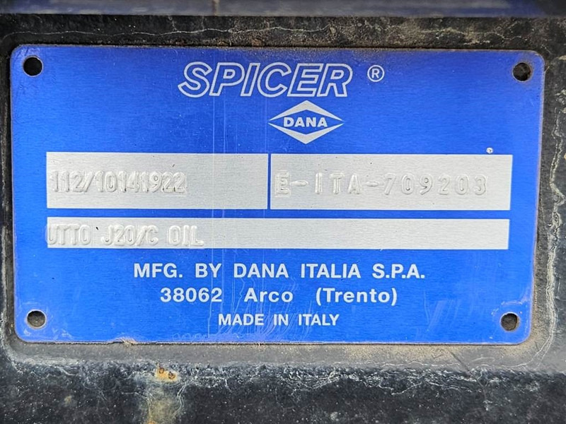 Axle and parts for Construction machinery Spicer Dana 112/10141922 - Axle/Achse/As: picture 6