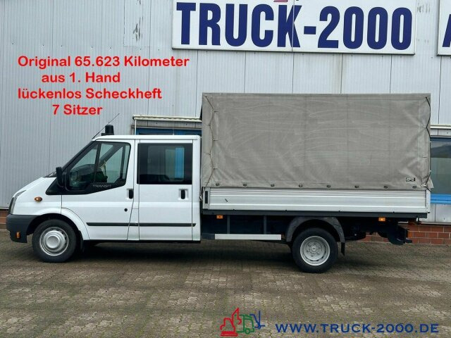 Ford Transit FT 460 DoKa 7 Sitzer Nur 65.623KM 1.Hand - Curtain side van, Crew cab van: picture 1 Ford Transit FT 460 DoKa 7 Sitzer Nur 65.623KM 1.Hand - Curtain side van, Crew cab van: picture 1