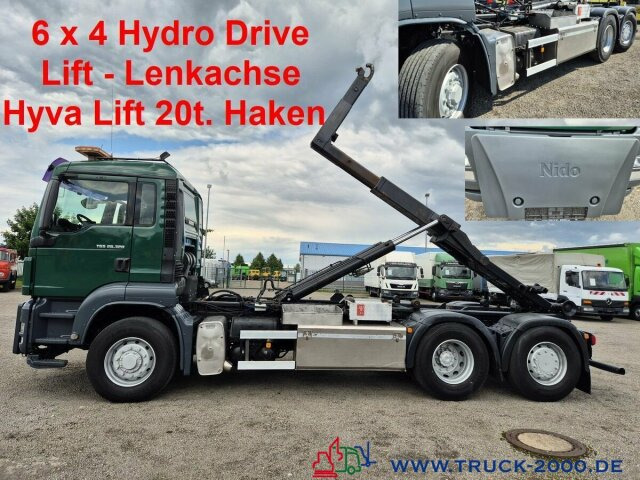 MAN TGS 26.320 6x4 HydroDrive Arbeitsplatte 242 Tkm - Hook lift truck: picture 1 MAN TGS 26.320 6x4 HydroDrive Arbeitsplatte 242 Tkm - Hook lift truck: picture 1