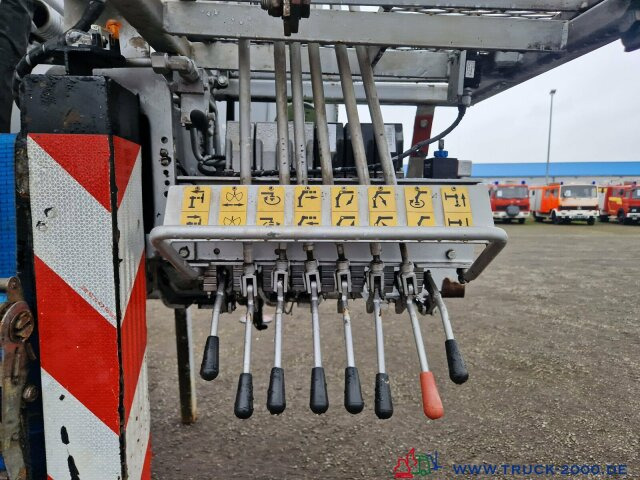 Tipper, Crane truck Meiller 3. S. Kipper Wechselaufbau MKG Kran HLK 66: picture 14