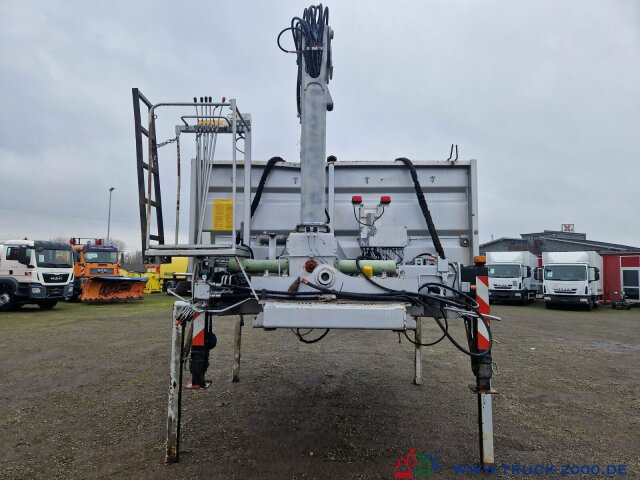 Tipper, Crane truck Meiller 3. S. Kipper Wechselaufbau MKG Kran HLK 66: picture 12