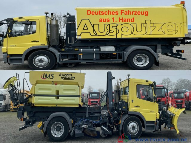 Mercedes-Benz 1524 Winterdienst - Streuer - Kehrmaschine 1.Hd - Road sweeper: picture 1 Mercedes-Benz 1524 Winterdienst - Streuer - Kehrmaschine 1.Hd - Road sweeper: picture 1