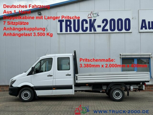 Mercedes-Benz Sprinter 316 CDI DoKa 7 Sitze AHK 3.500 Kg - Open body delivery van, Crew cab van: picture 1 Mercedes-Benz Sprinter 316 CDI DoKa 7 Sitze AHK 3.500 Kg - Open body delivery van, Crew cab van: picture 1