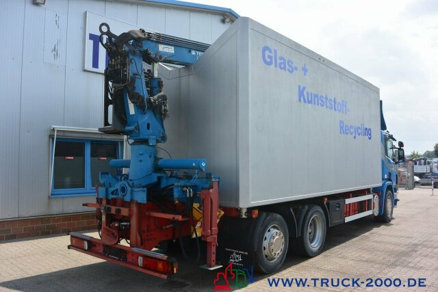 Scania P380 Glas Wertstoff Sammler Recycling 37m³1.Hand - Tipper, Crane truck: picture 2 Scania P380 Glas Wertstoff Sammler Recycling 37m³1.Hand - Tipper, Crane truck: picture 2