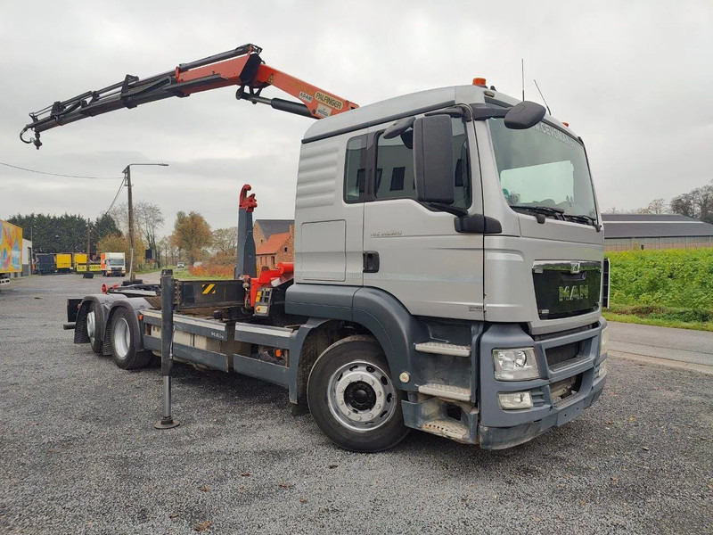 MAN TGS 26.320 Container Palift Kraan Palfinger PK18002 - Hook lift truck: picture 2 MAN TGS 26.320 Container Palift Kraan Palfinger PK18002 - Hook lift truck: picture 2
