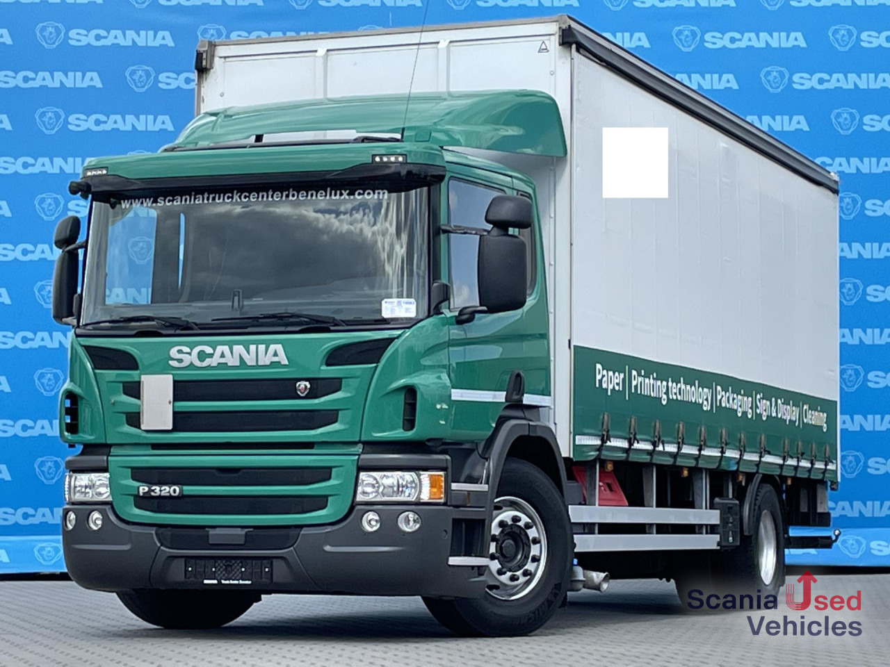 SCANIA P 320 DB4x2MNB RETARDER FULL AIR CURTAIN TAILLIFT - Dropside/ Flatbed truck: picture 1 SCANIA P 320 DB4x2MNB RETARDER FULL AIR CURTAIN TAILLIFT - Dropside/ Flatbed truck: picture 1