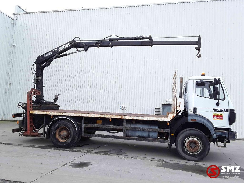 Mercedes-Benz SK 1831 hiab 090 lames - Dropside/ Flatbed truck, Crane truck: picture 4 Mercedes-Benz SK 1831 hiab 090 lames - Dropside/ Flatbed truck, Crane truck: picture 4