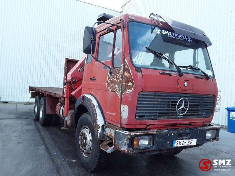 Mercedes-Benz SK 2635 6x4 +marrel 1703 - Dropside/ Flatbed truck, Crane truck: picture 1 Mercedes-Benz SK 2635 6x4 +marrel 1703 - Dropside/ Flatbed truck, Crane truck: picture 1