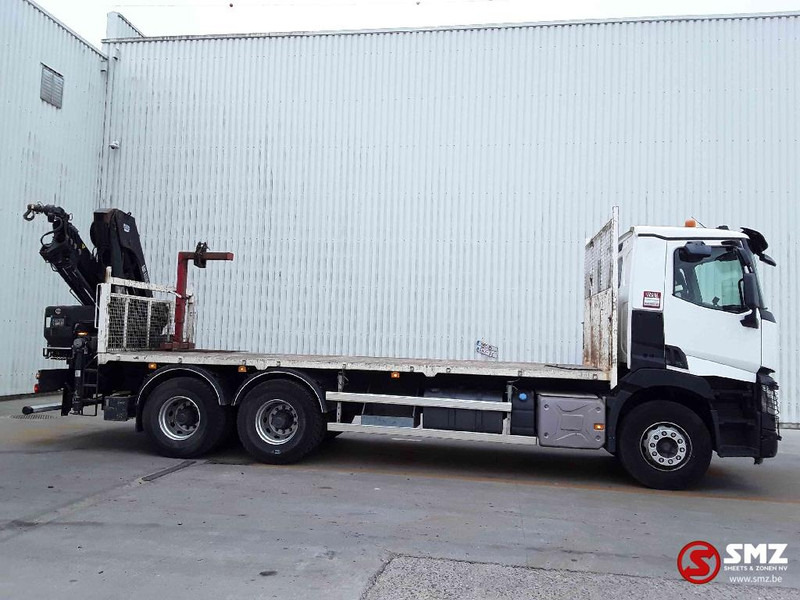 Renault C 380 hiab 188-3 remote - Dropside/ Flatbed truck, Crane truck: picture 4 Renault C 380 hiab 188-3 remote - Dropside/ Flatbed truck, Crane truck: picture 4