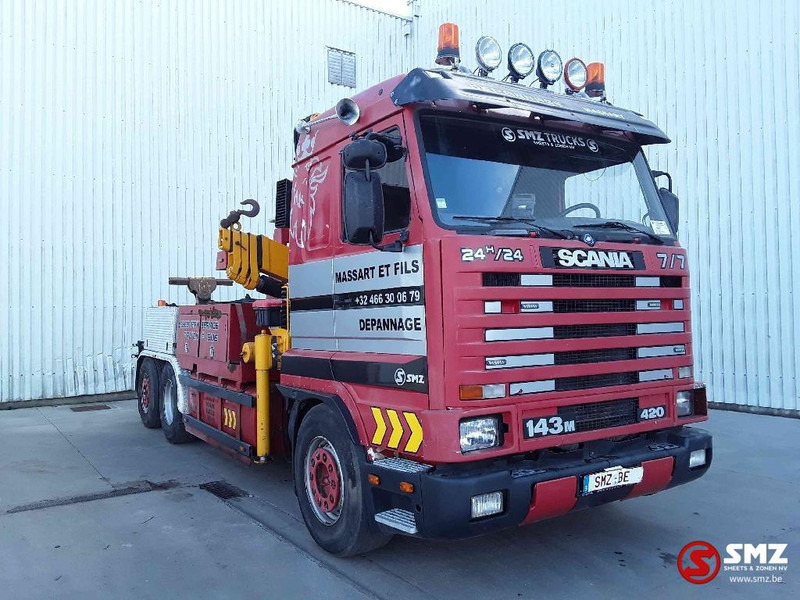 Scania 143 M 420 depannage + pesi 3 - Tow truck: picture 1 Scania 143 M 420 depannage + pesi 3 - Tow truck: picture 1