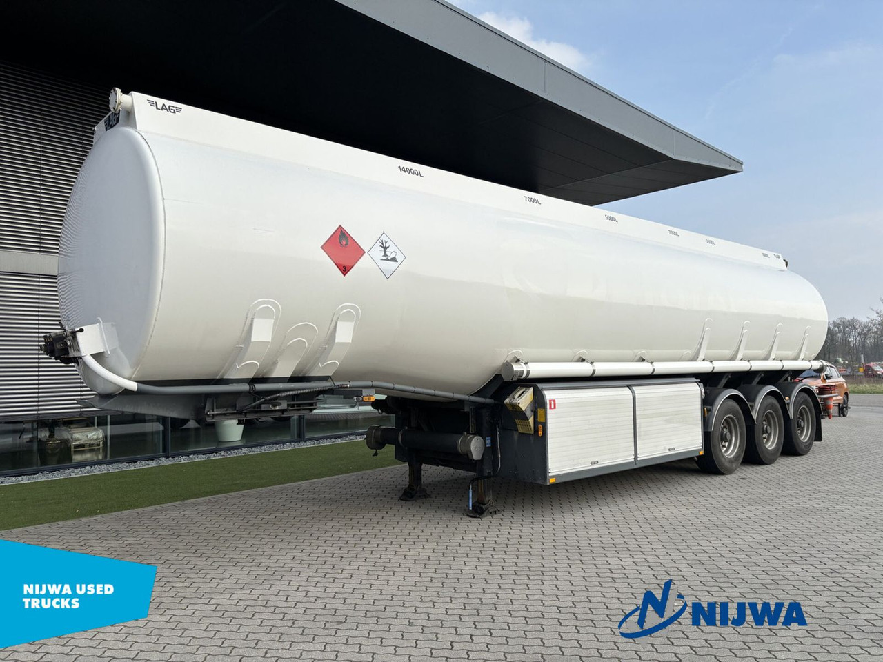Lag O-3-43 Valid ADR + 47.500 L - Tanker semi-trailer: picture 1 Lag O-3-43 Valid ADR + 47.500 L - Tanker semi-trailer: picture 1