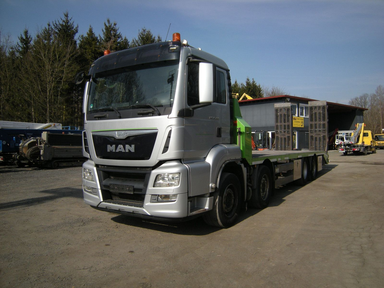 Tow truck MAN 35.400, Zanner Plateau, Rampen, Winde: picture 6