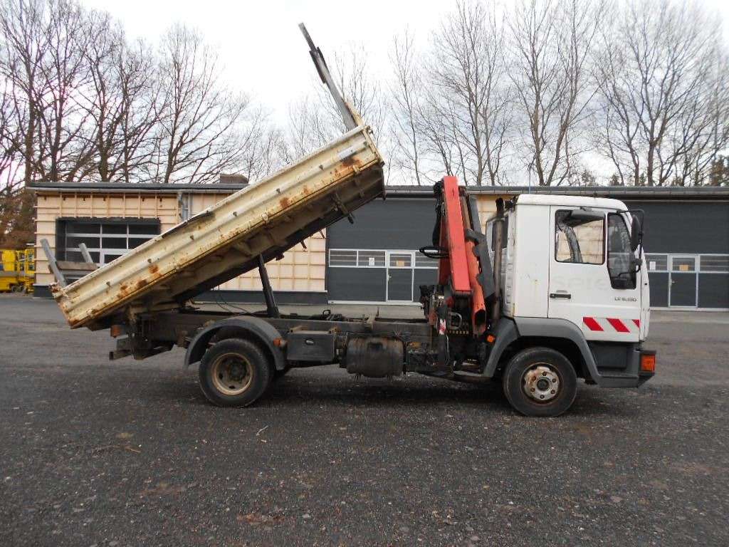 MAN MAN LE8.150 mit Palfinger PKG7001 - Tipper, Crane truck: picture 3 MAN MAN LE8.150 mit Palfinger PKG7001 - Tipper, Crane truck: picture 3