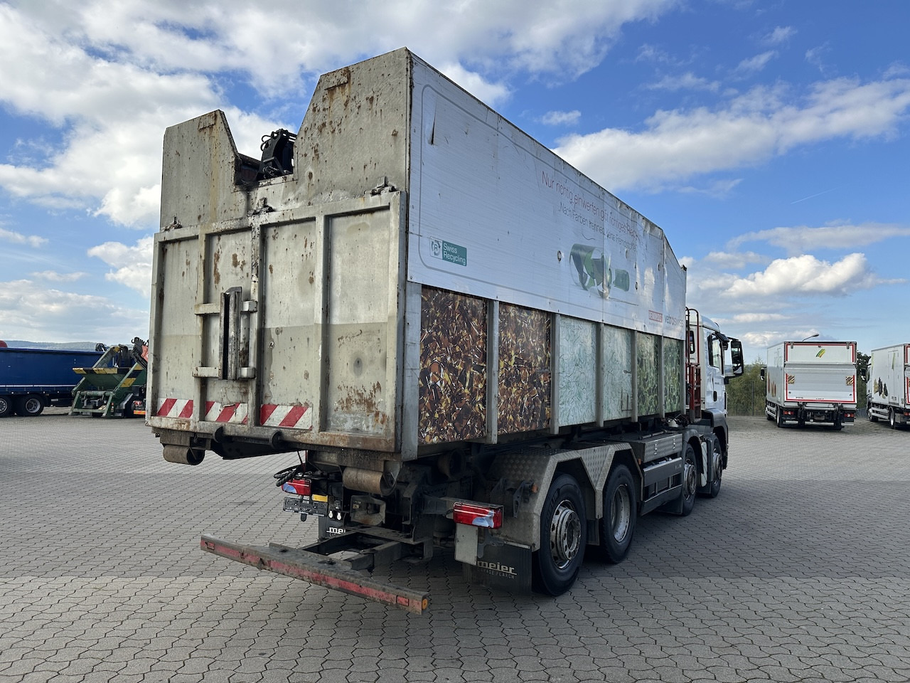 MAN TGS 35.400 8x2 Intarder PK 16502 Glasmulde - Hook lift truck, Crane truck: picture 2 MAN TGS 35.400 8x2 Intarder PK 16502 Glasmulde - Hook lift truck, Crane truck: picture 2