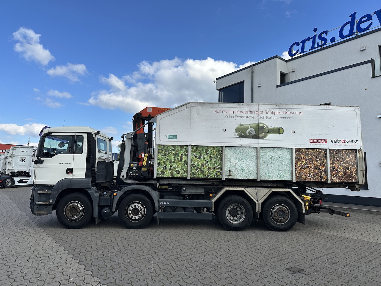 MAN TGS 35.400 8x2 Intarder PK 16502 Glasmulde - Hook lift truck, Crane truck: picture 5 MAN TGS 35.400 8x2 Intarder PK 16502 Glasmulde - Hook lift truck, Crane truck: picture 5