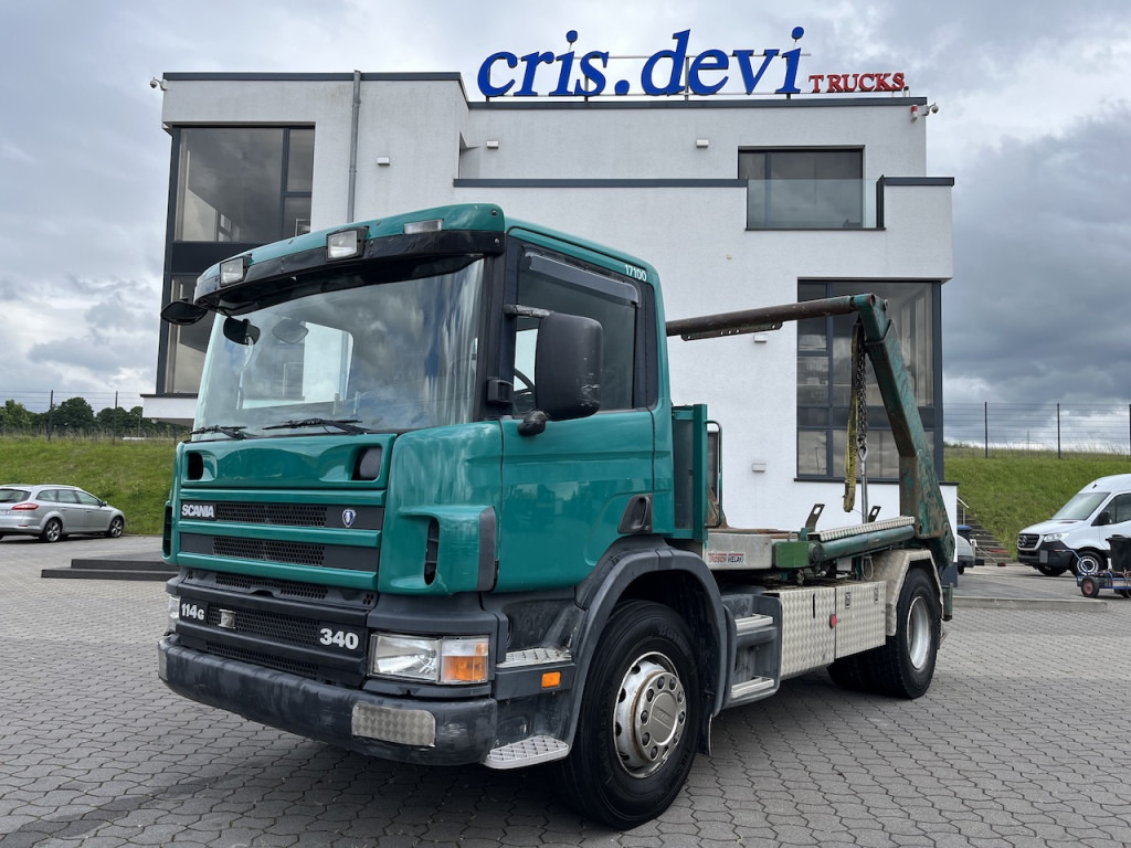 Scania P114 340 4x2 Trösch Absetzkipper Retarder AHK - Skip loader truck: picture 1 Scania P114 340 4x2 Trösch Absetzkipper Retarder AHK - Skip loader truck: picture 1