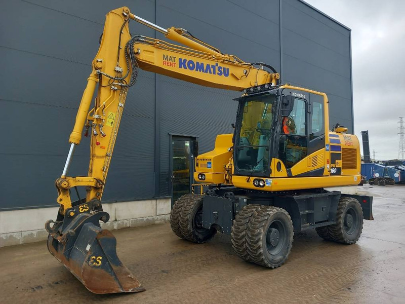 Komatsu PW160-11E0 - Wheel excavator: picture 2 Komatsu PW160-11E0 - Wheel excavator: picture 2