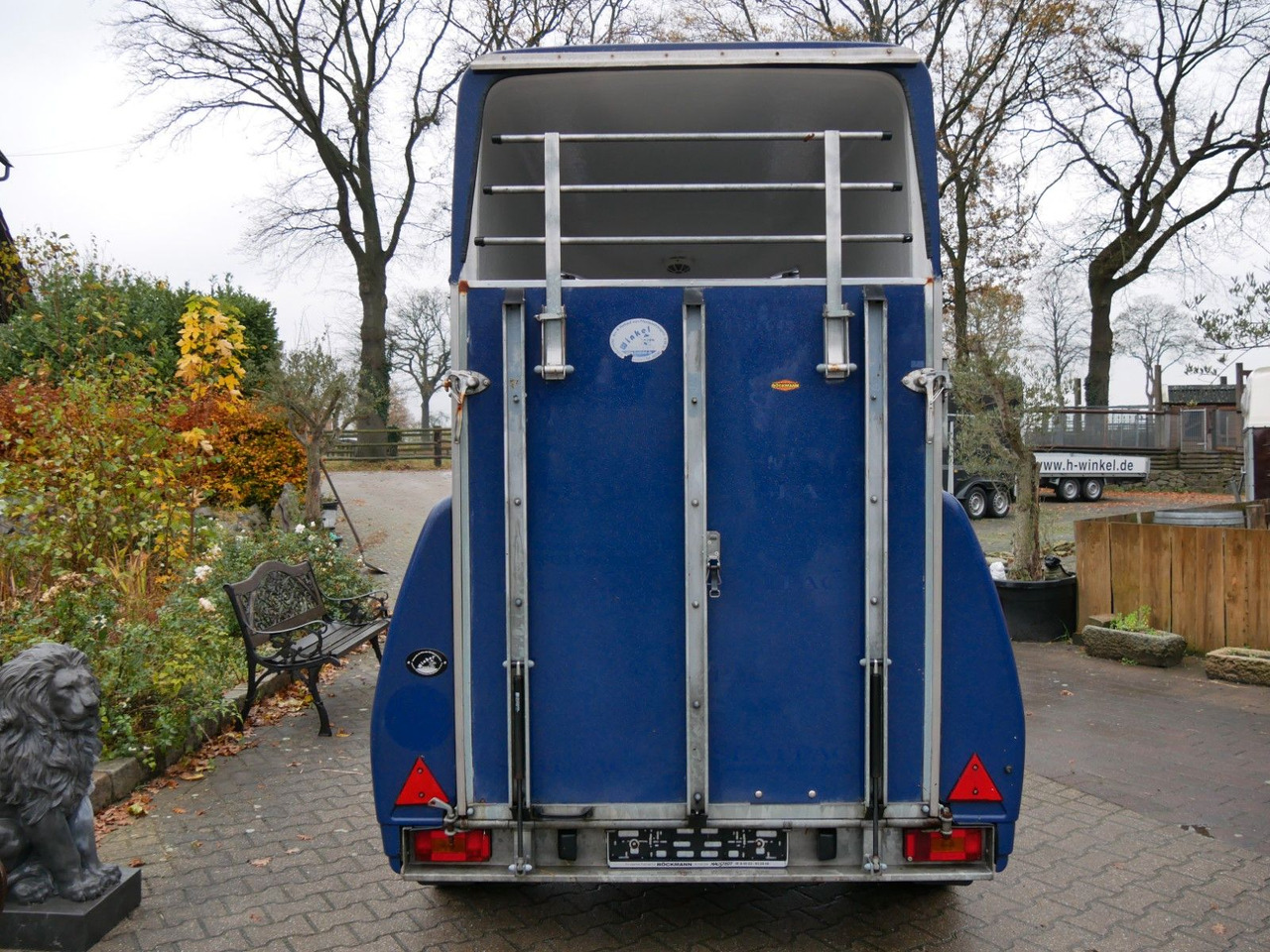 Böckmann Uno schwenkbare Klappe Fohlengitter - Livestock trailer: picture 2 Böckmann Uno schwenkbare Klappe Fohlengitter - Livestock trailer: picture 2