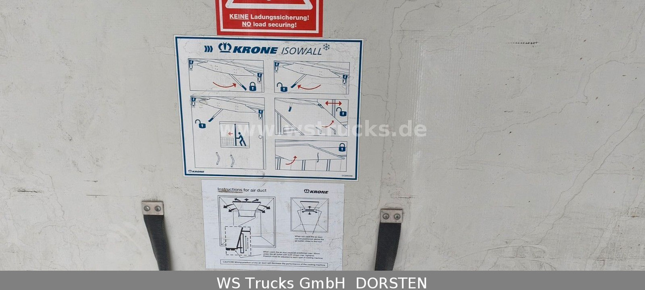 Closed box semi-trailer Krone Bi Temp  Thermo.Spectrum Doppelstock Trennwand: picture 30