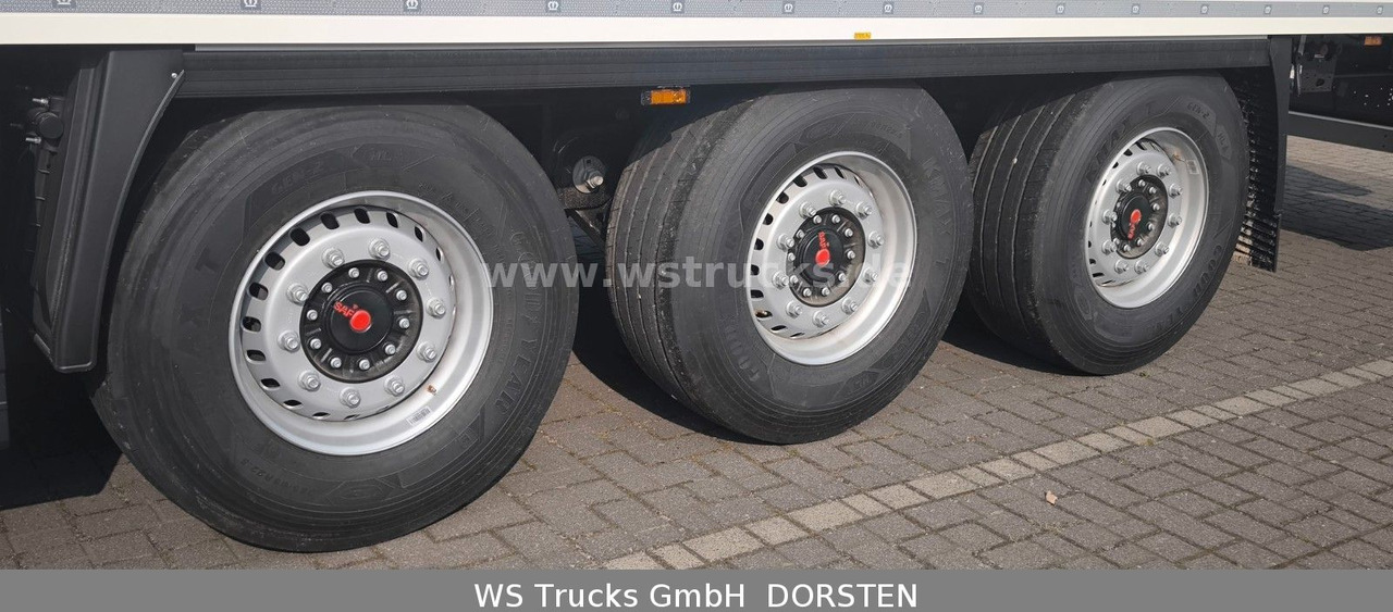 Closed box semi-trailer Krone Kühlauflieger Carrier Vector 1550 Rohrbahn: picture 11