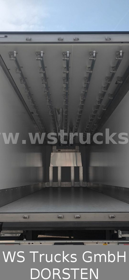 Closed box semi-trailer Krone Kühlauflieger Carrier Vector 1550 Rohrbahn: picture 16