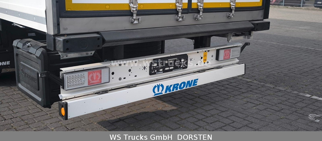 Closed box semi-trailer Krone Kühlauflieger Carrier Vector 1550 Rohrbahn: picture 15