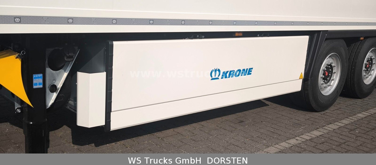 Closed box semi-trailer Krone Kühlauflieger Carrier Vector 1550 Rohrbahn: picture 10