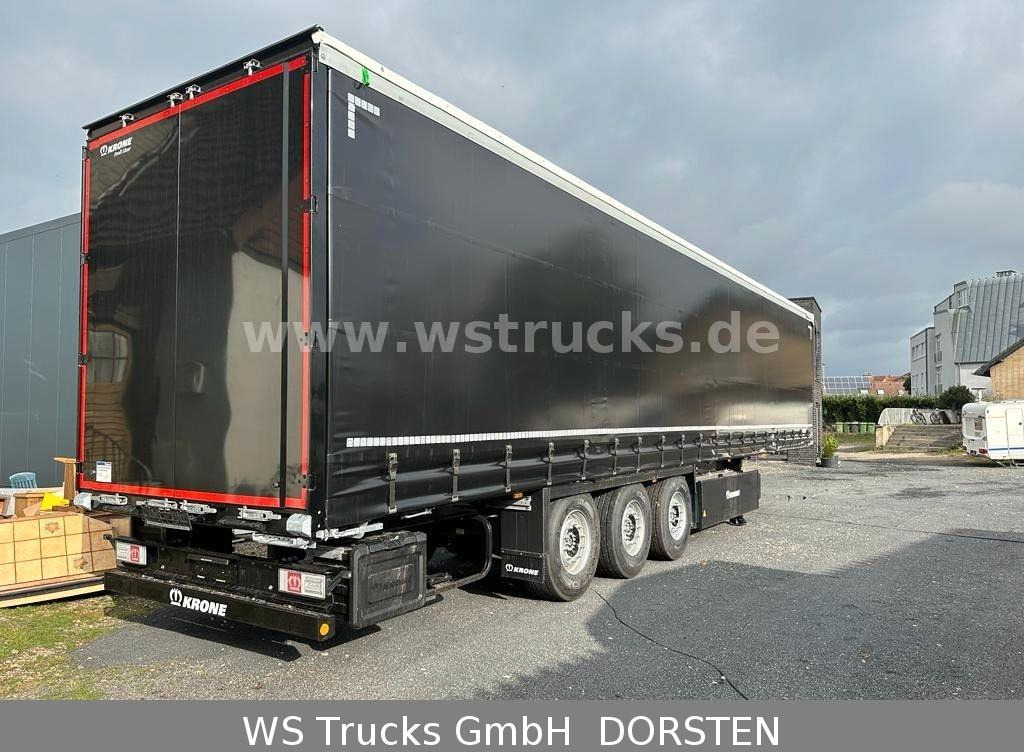 Krone Planauflieger SDP 27 Edscha, Rungen - Curtainsider semi-trailer: picture 2 Krone Planauflieger SDP 27 Edscha, Rungen - Curtainsider semi-trailer: picture 2