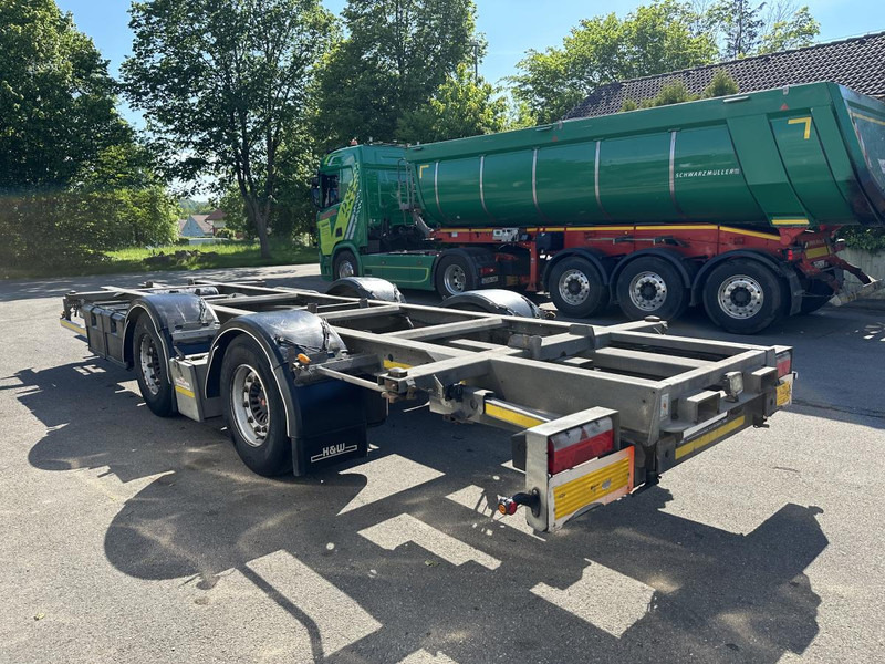 H&W 4 x Tandem Lafette MEGA verzinkt Mitnahmestapl. 7. 3 x Tandem Lafette MEGA verzinkt Mitnahmestapl. 7.82 m - Container transporter/ Swap body trailer: picture 4 H&W 4 x Tandem Lafette MEGA verzinkt Mitnahmestapl. 7. 3 x Tandem Lafette MEGA verzinkt Mitnahmestapl. 7.82 m - Container transporter/ Swap body trailer: picture 4