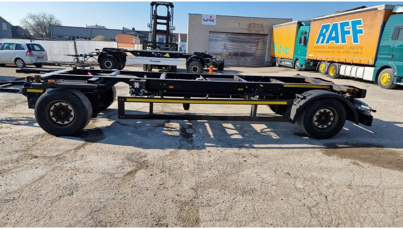 Kögel Lafette JUMBO Drehschemel Lafette 1m Abstellhöhe - Container transporter/ Swap body trailer: picture 4 Kögel Lafette JUMBO Drehschemel Lafette 1m Abstellhöhe - Container transporter/ Swap body trailer: picture 4