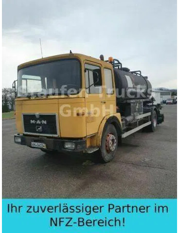 MAN 19 280 F FEDERAL BREINING*Asphaltspritzmaus Emulsi - Asphalt machine: picture 1 MAN 19 280 F FEDERAL BREINING*Asphaltspritzmaus Emulsi - Asphalt machine: picture 1
