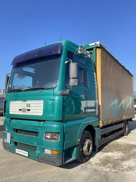 MAN TGA 18.310 BL XXL Jumbo Pritsche Schiebepl. - Box truck: picture 1 MAN TGA 18.310 BL XXL Jumbo Pritsche Schiebepl. - Box truck: picture 1