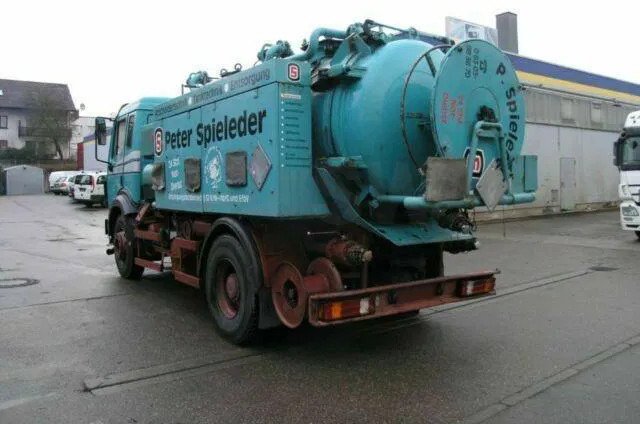 Vacuum truck Mercedes-Benz ASSMANN SAUG SPÜL A3 TANK +KOMBIFZ f. Diesel/ Heizöl: picture 6