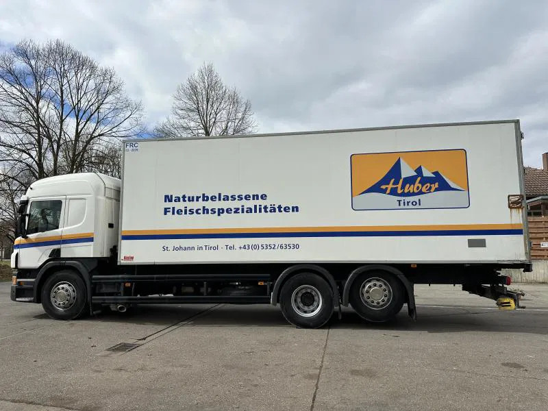 Scania P410 6x2 Fleisch LKW Rohrbahnen Vector 1550 - Refrigerated truck: picture 2 Scania P410 6x2 Fleisch LKW Rohrbahnen Vector 1550 - Refrigerated truck: picture 2